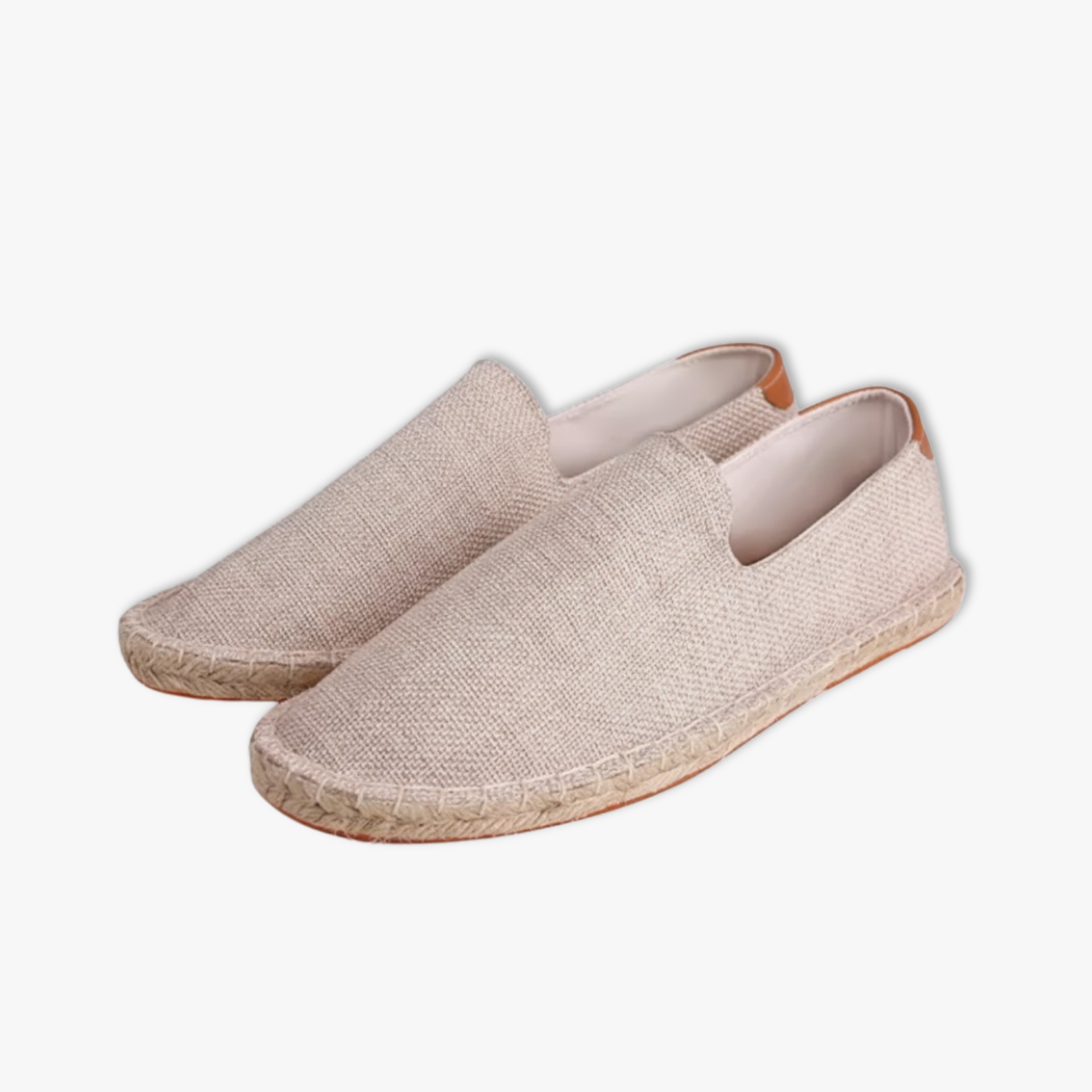 Espadrilles Unisex à Enfiler en Toile – Chaussures d’Été en Jute