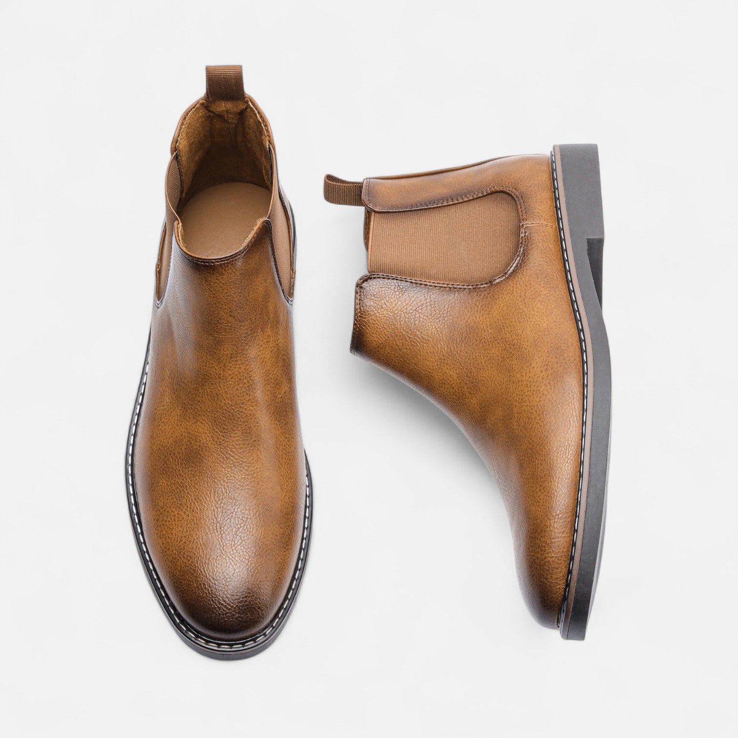 Velclairemode | Men's ankle boots with timeless British elegance