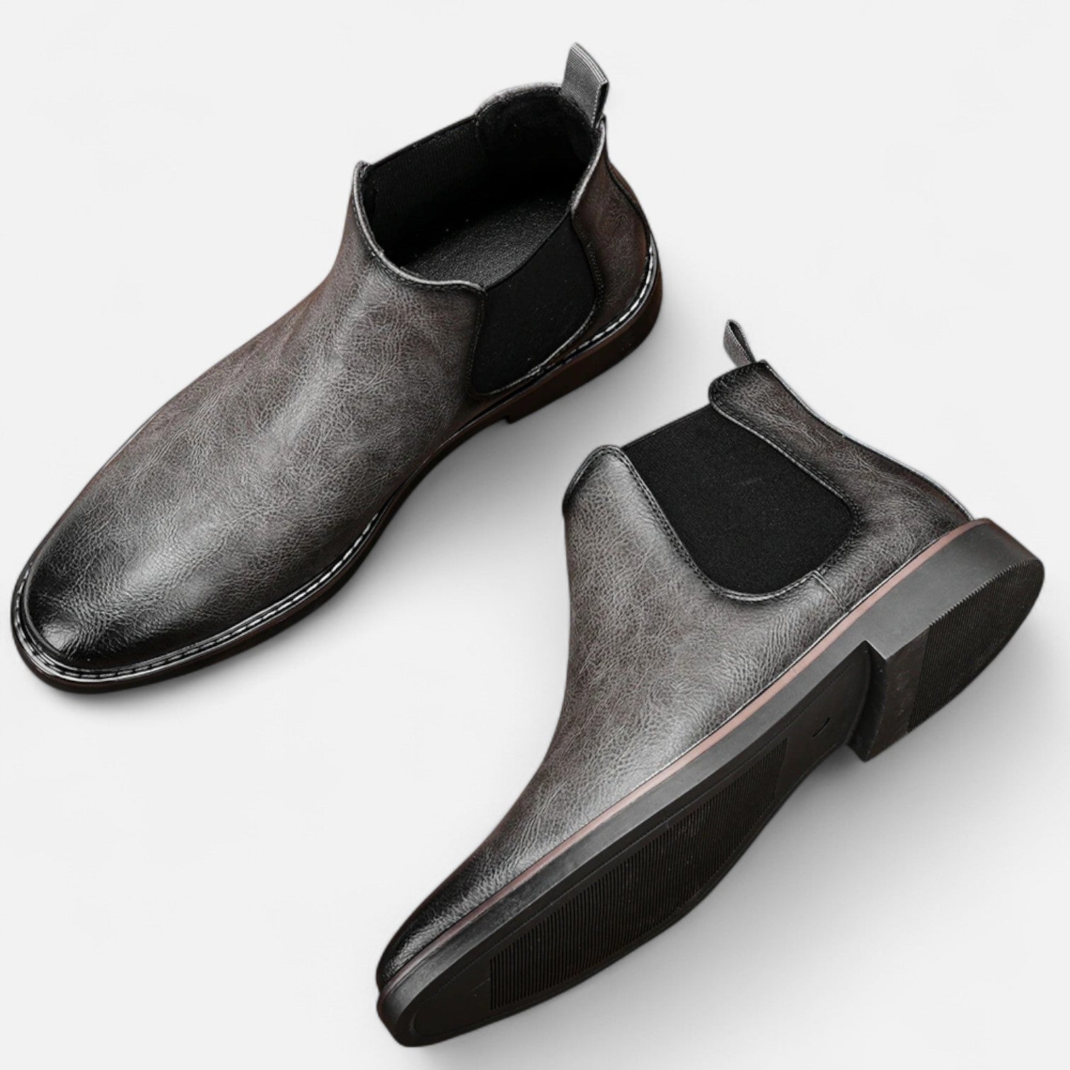 Velclairemode | Men's ankle boots with timeless British elegance