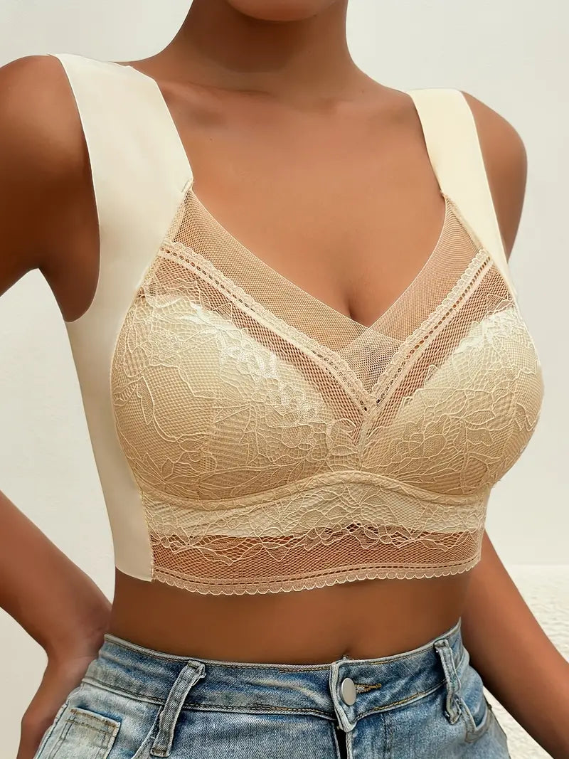Sujetador de encaje tipo bralette