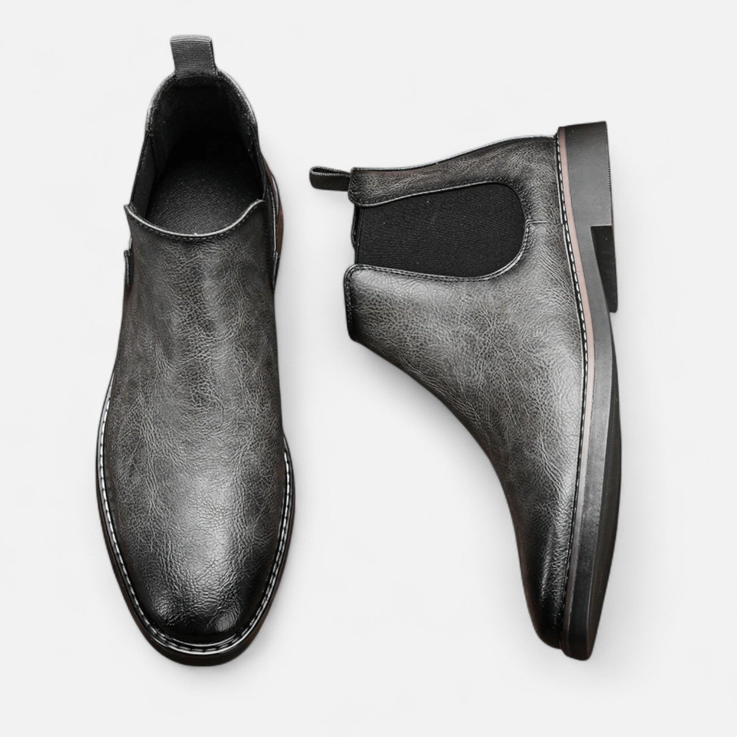 Velclairemode | Men's ankle boots with timeless British elegance