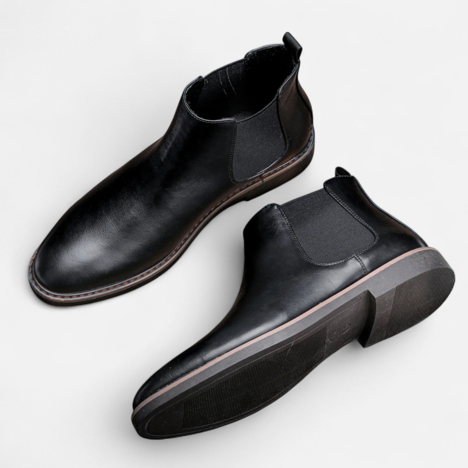 Velclairemode | Men's ankle boots with timeless British elegance