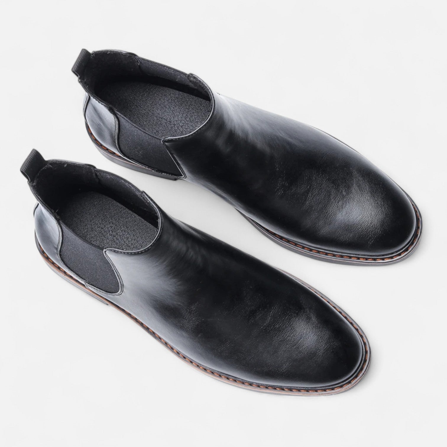 Velclairemode | Men's ankle boots with timeless British elegance