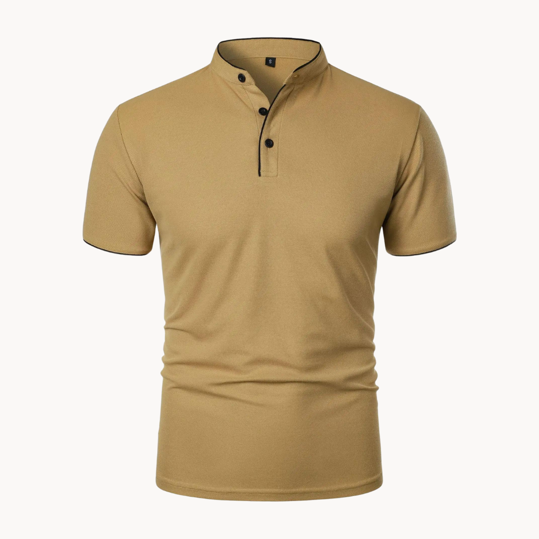 Camisa polo de manga corta