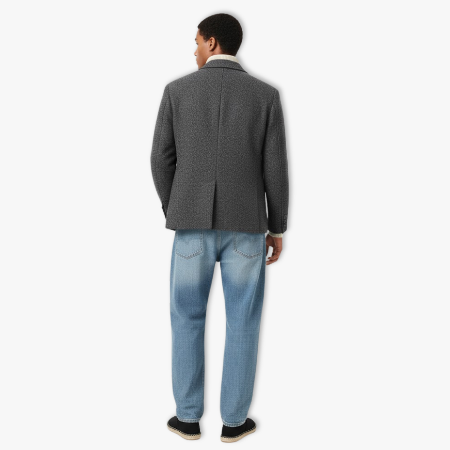 Chaussures décontractées pour hommes – Mocassins en toile à enfiler, respirants et tissés