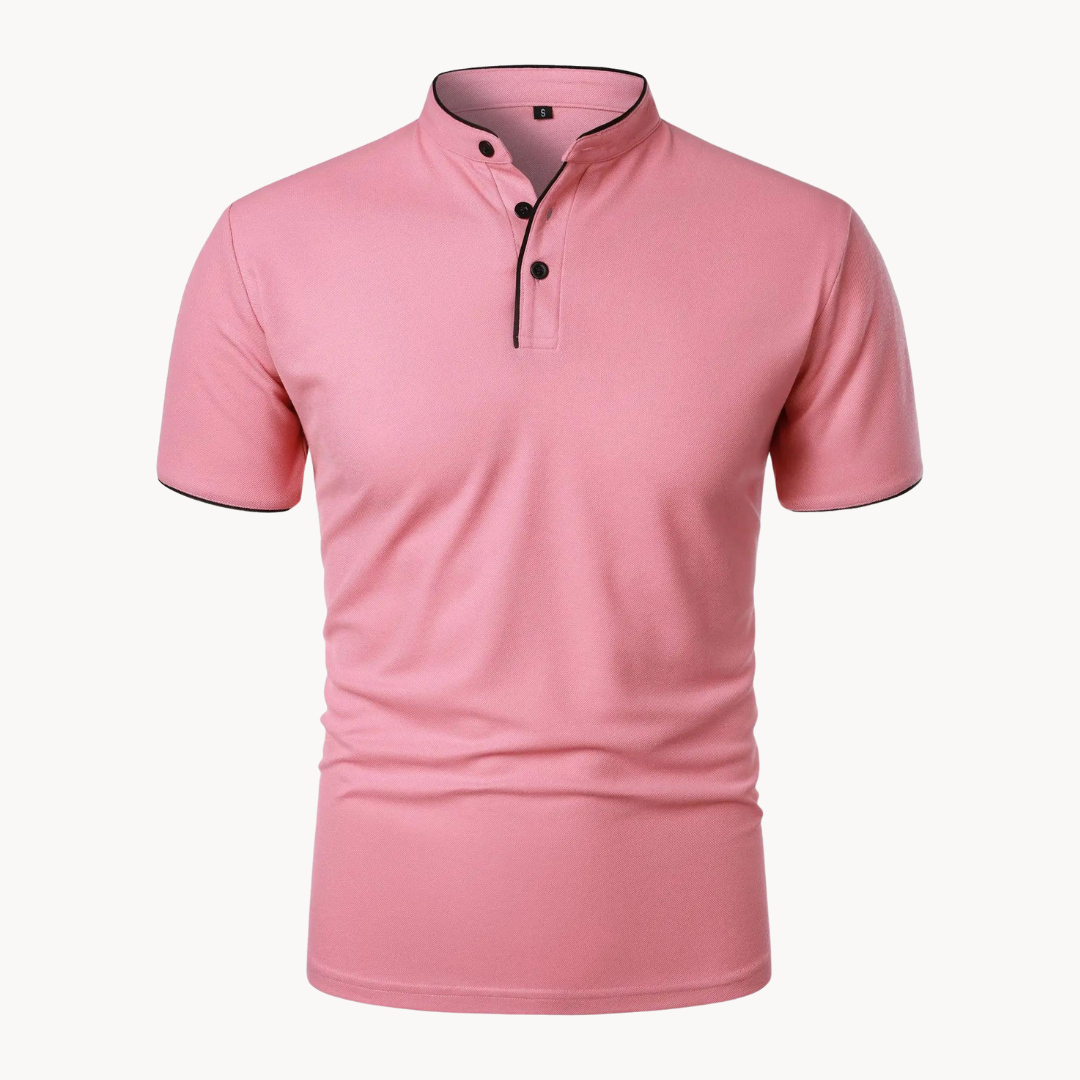 Camisa polo de manga corta