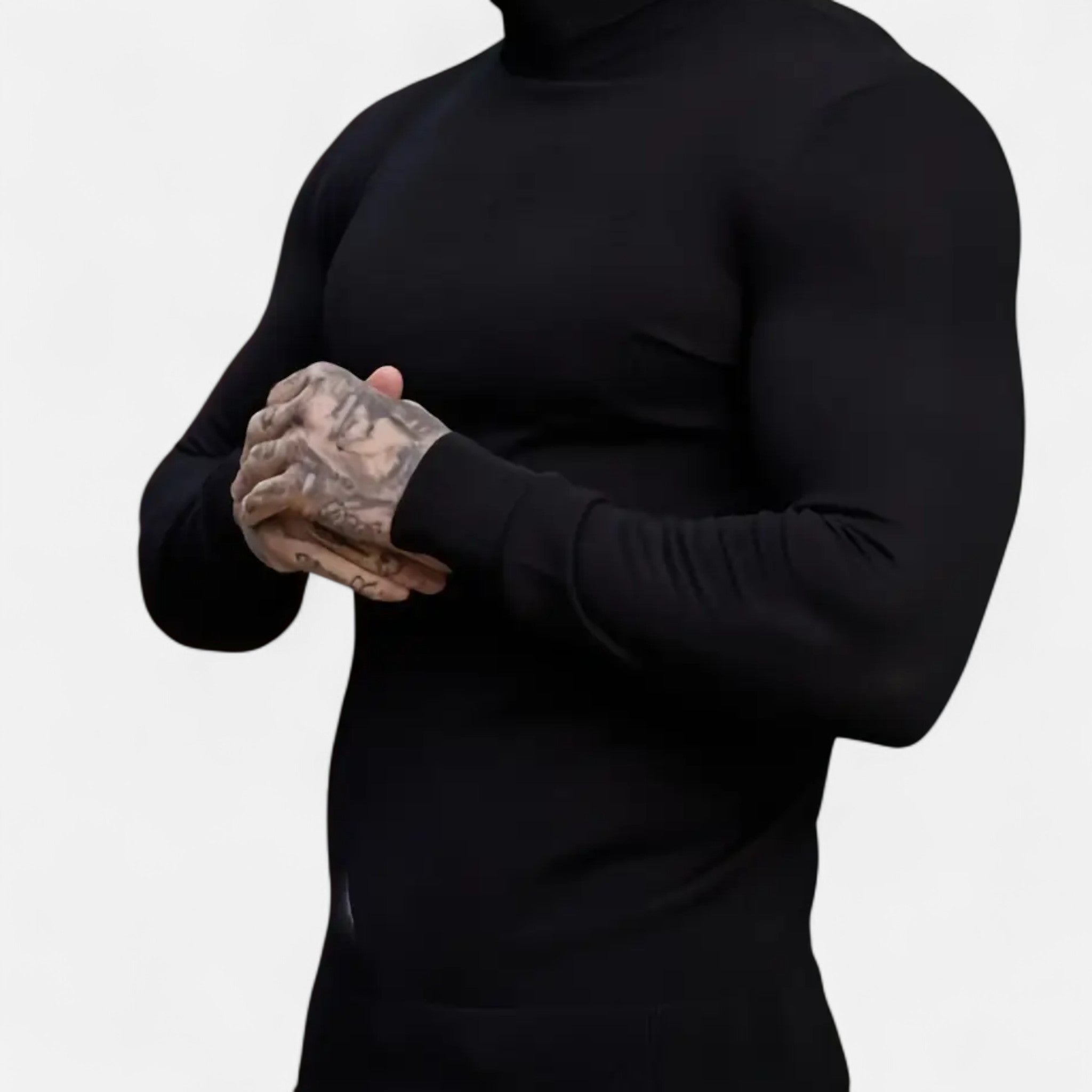 Velclairemode | Men's High Neck Slim Fit Sweater Autumn-Winter