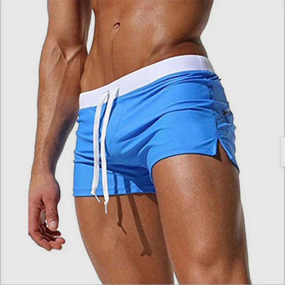Bañador ajustado corto para hombre