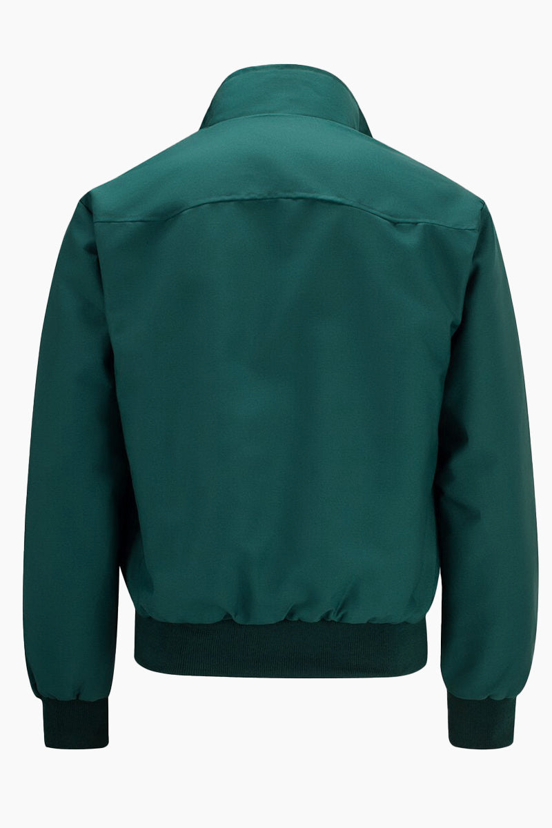 Homme Blouson Casual Quotidien Doublure Écossaise Coupe Intemporelle