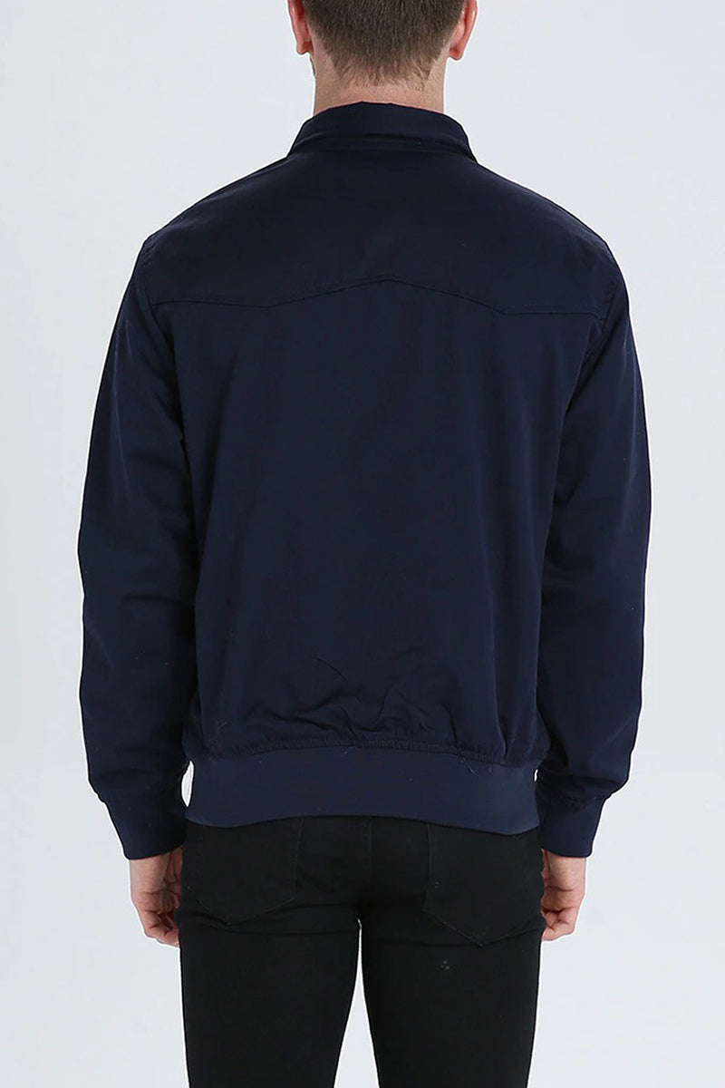 Homme Blouson Casual Quotidien Doublure Écossaise Coupe Intemporelle
