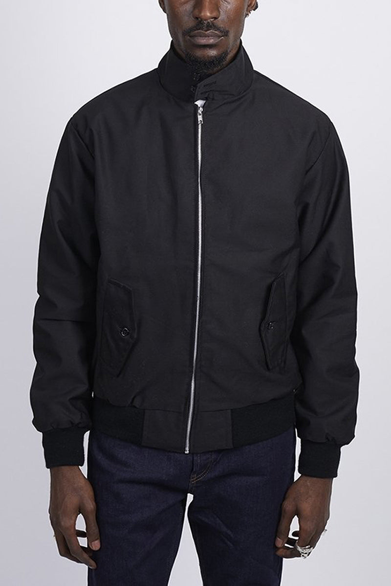 Homme Blouson Casual Quotidien Doublure Écossaise Coupe Intemporelle