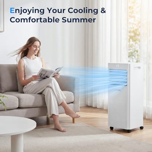 Ar Condicionado Portátil 3 em 1 9000 BTU para Pequenos Ambientes e Quartos