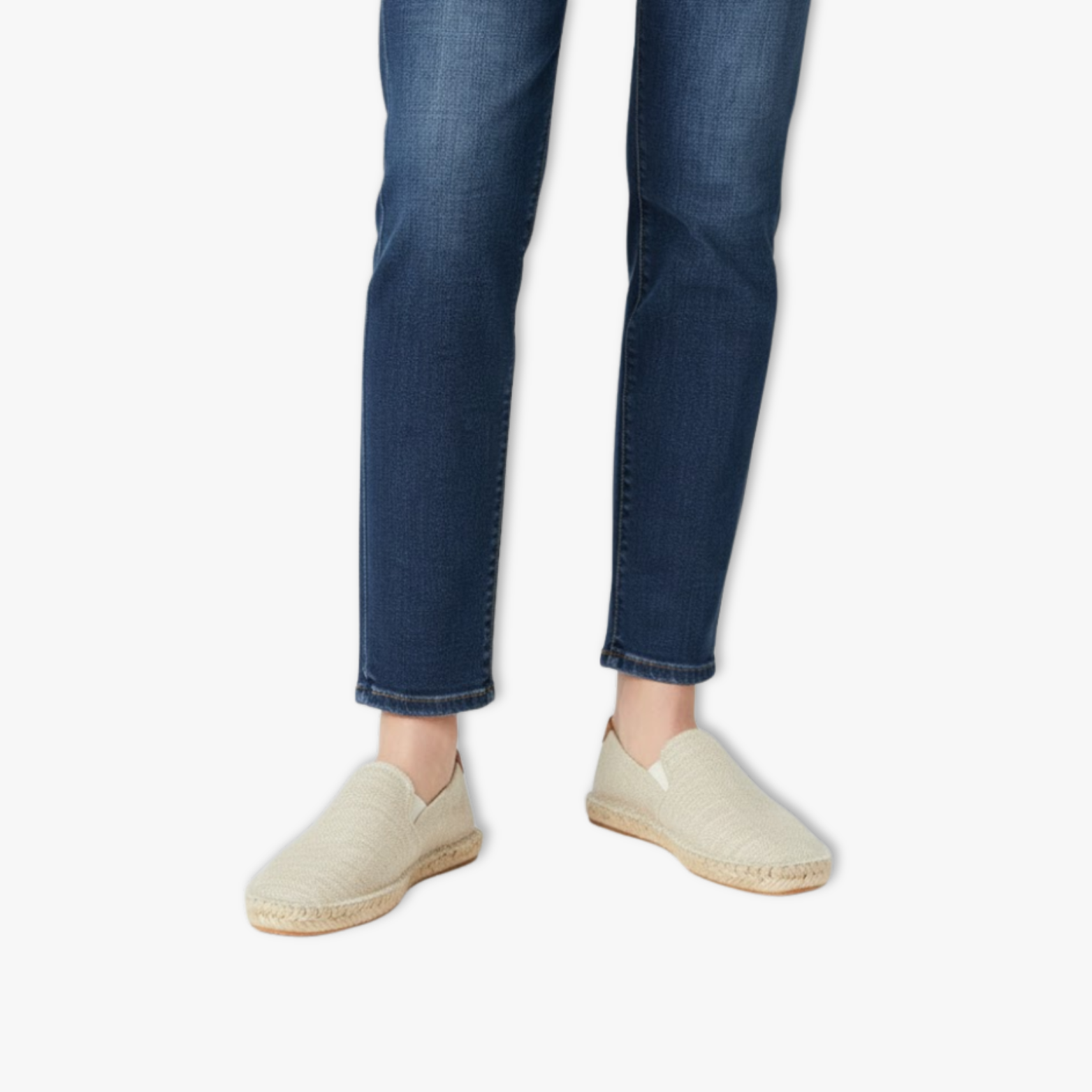 Espadrilles Unisex à Enfiler en Toile – Chaussures d’Été en Jute