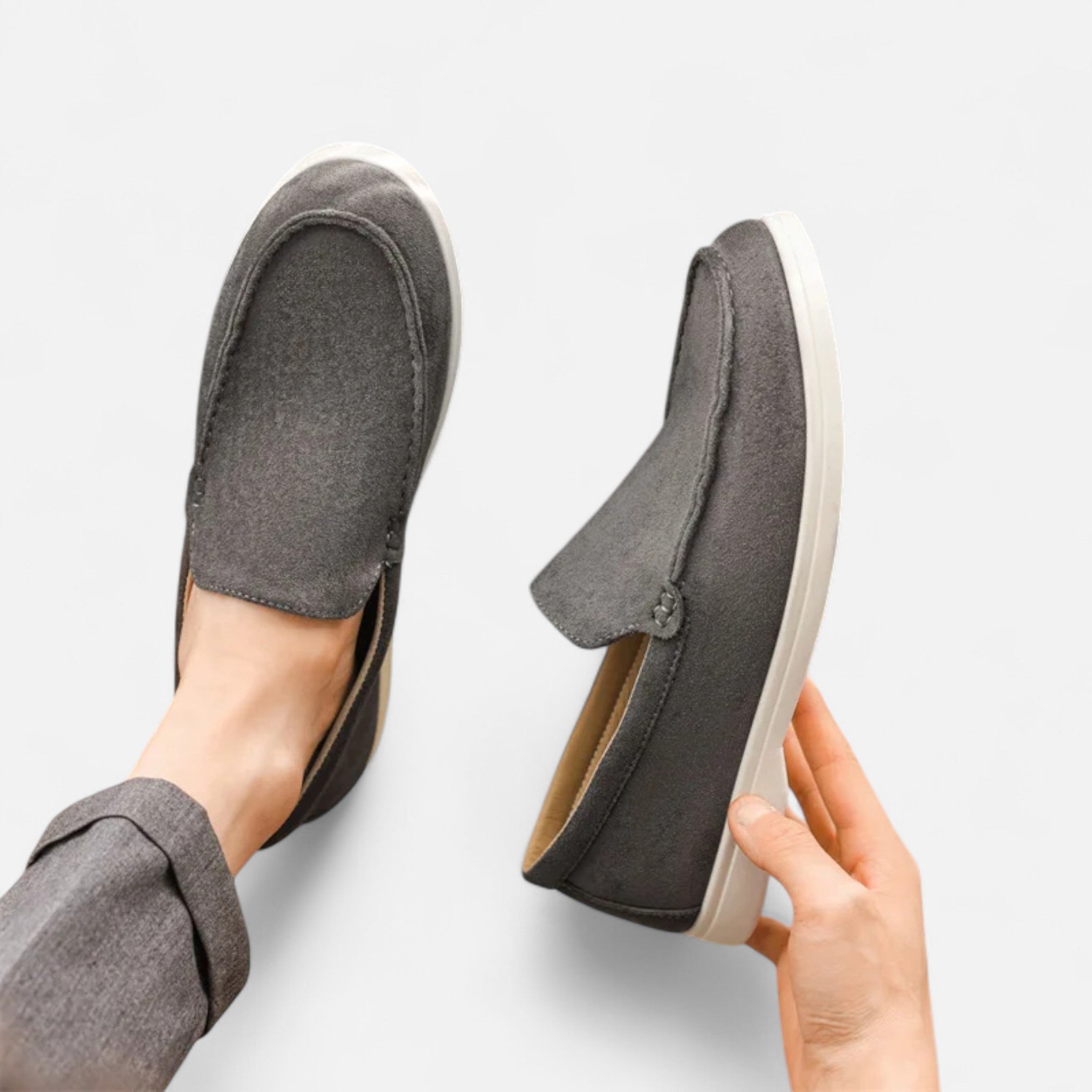 Velclairemode.com | Mocassins Homme en Daim – Élégance Décontractée, Allure Intemporelle