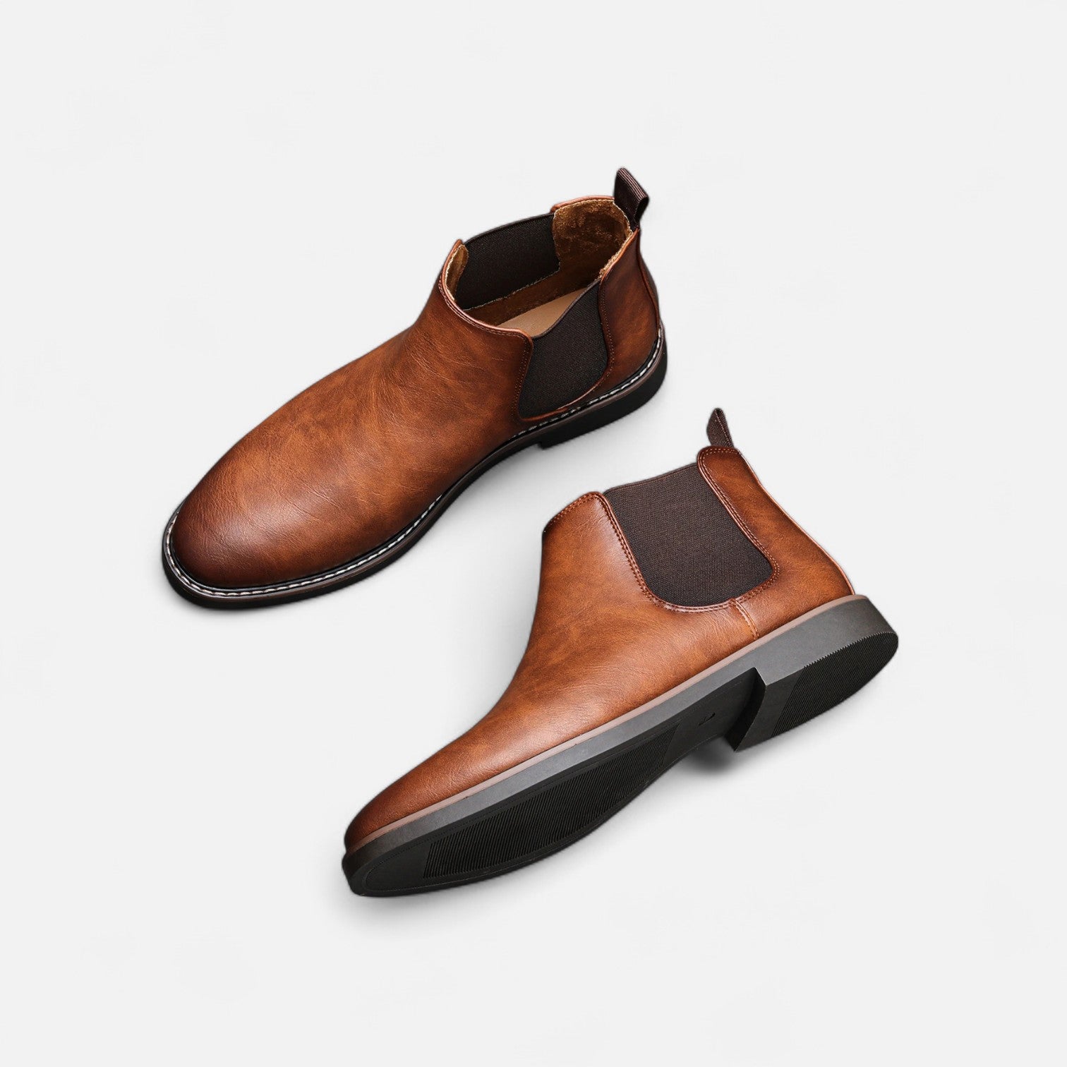 Velclairemode | Men's ankle boots with timeless British elegance