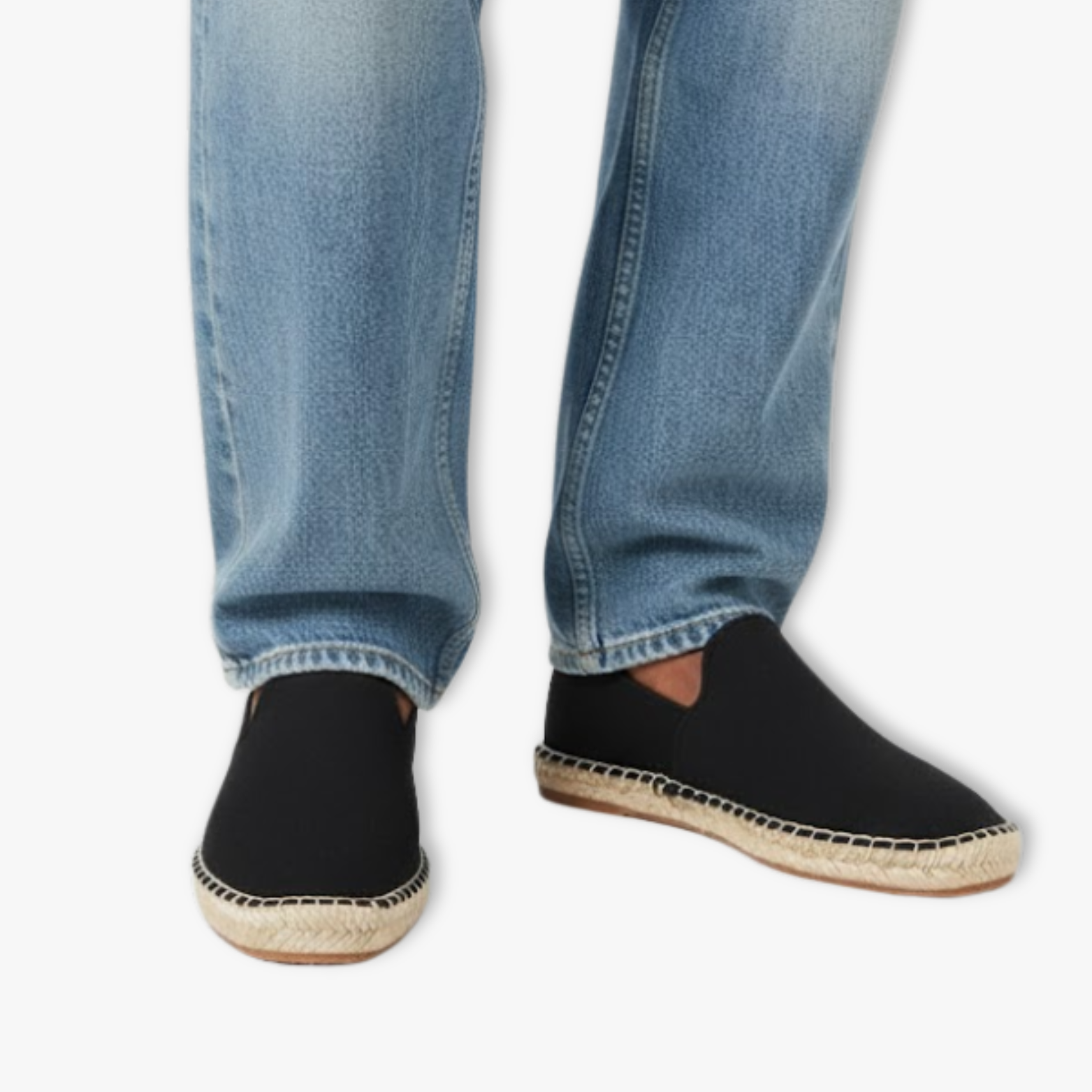 Chaussures décontractées pour hommes – Mocassins en toile à enfiler, respirants et tissés