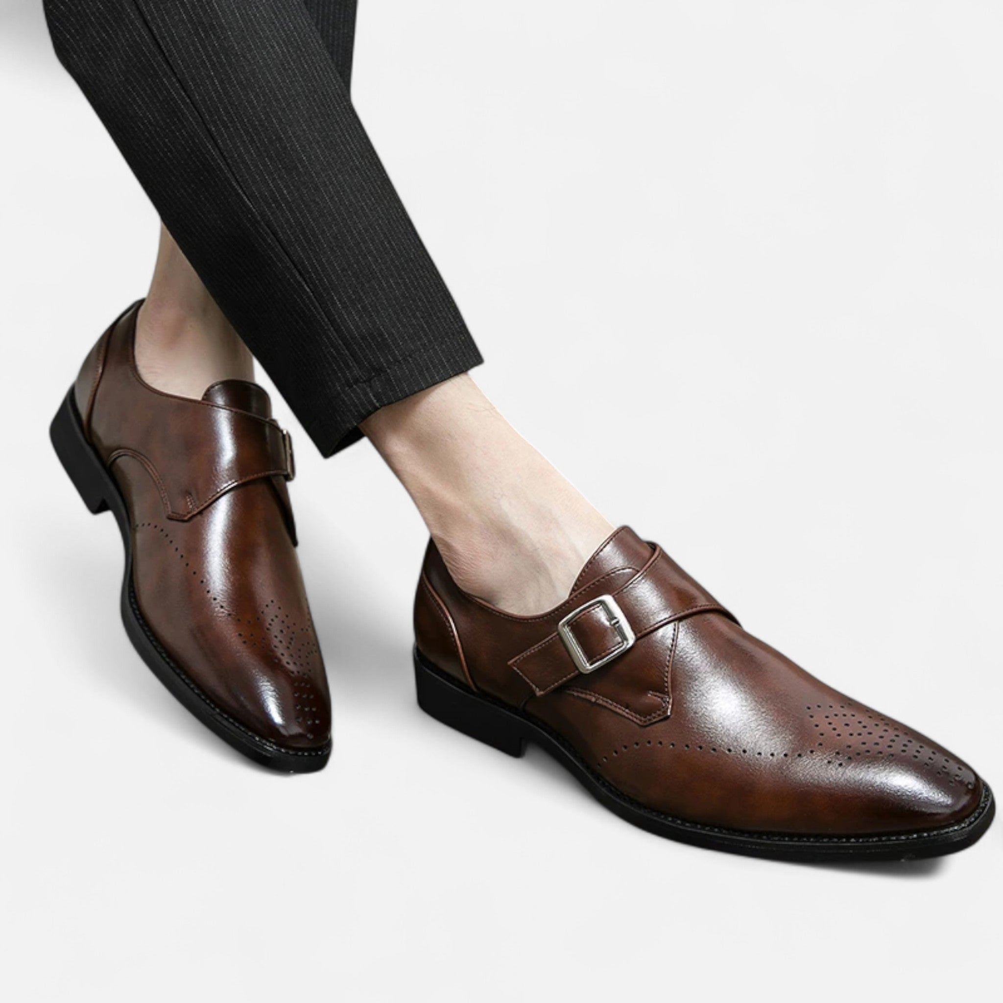 Velclairemode | Italian Men's Leather Loafers Timeless Elegance