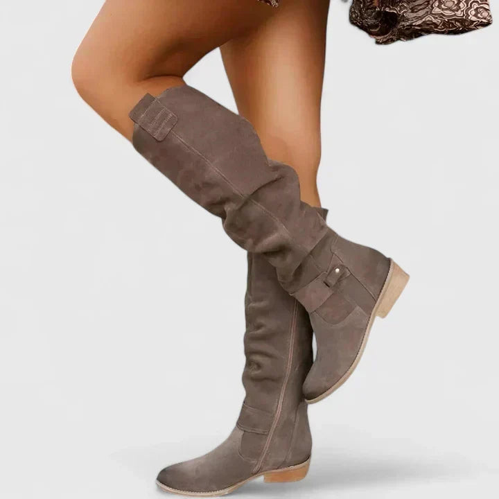 Women's Everyday Boots with Gel Cushioning, Lightweight Breathable Design, and Stable Heel