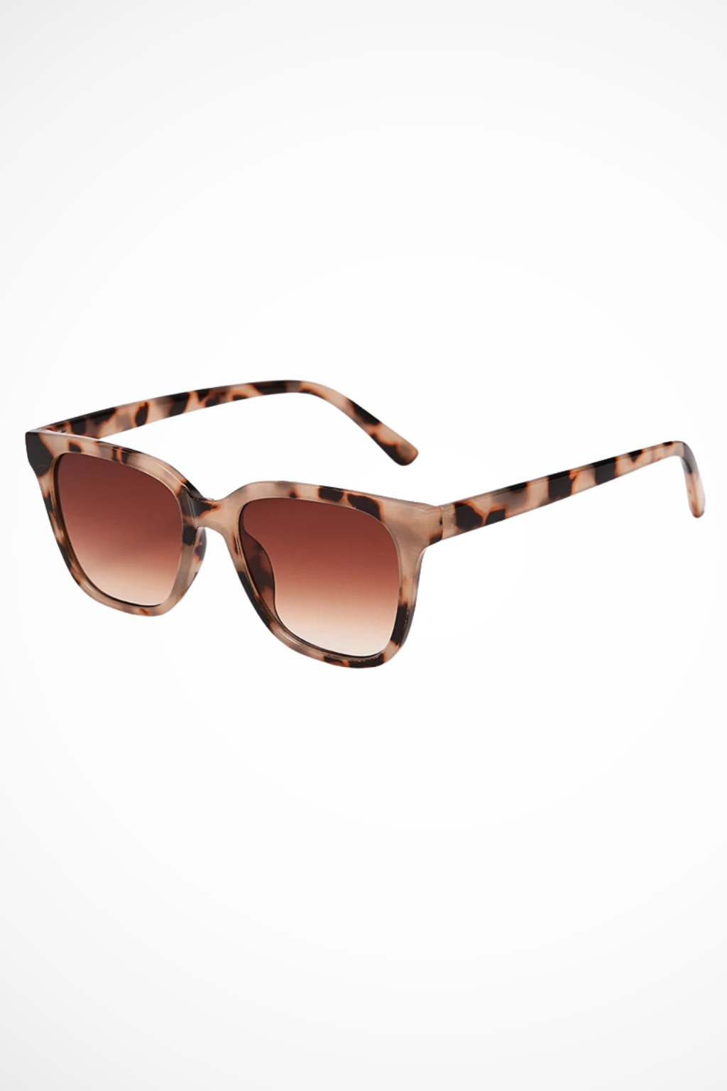 Wide Protection Square Lens Sunglasses with Sturdy Temples