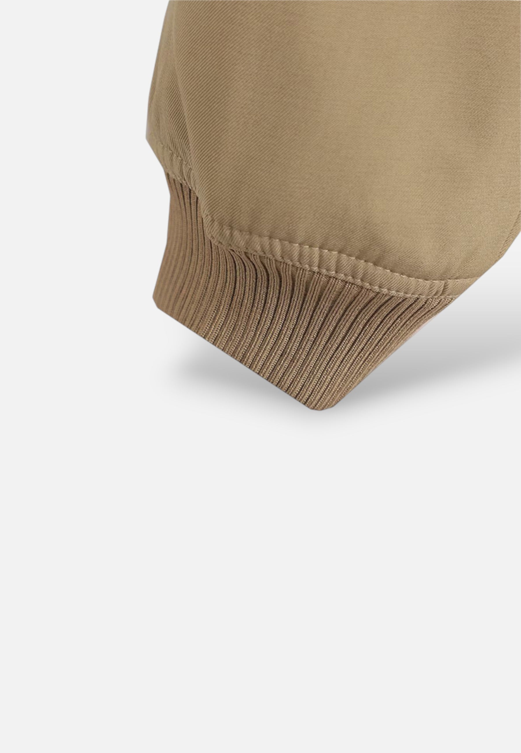 Blouson Bomber Court à Encolure en V et Fermeture à Boutonnage Simple pour Femme