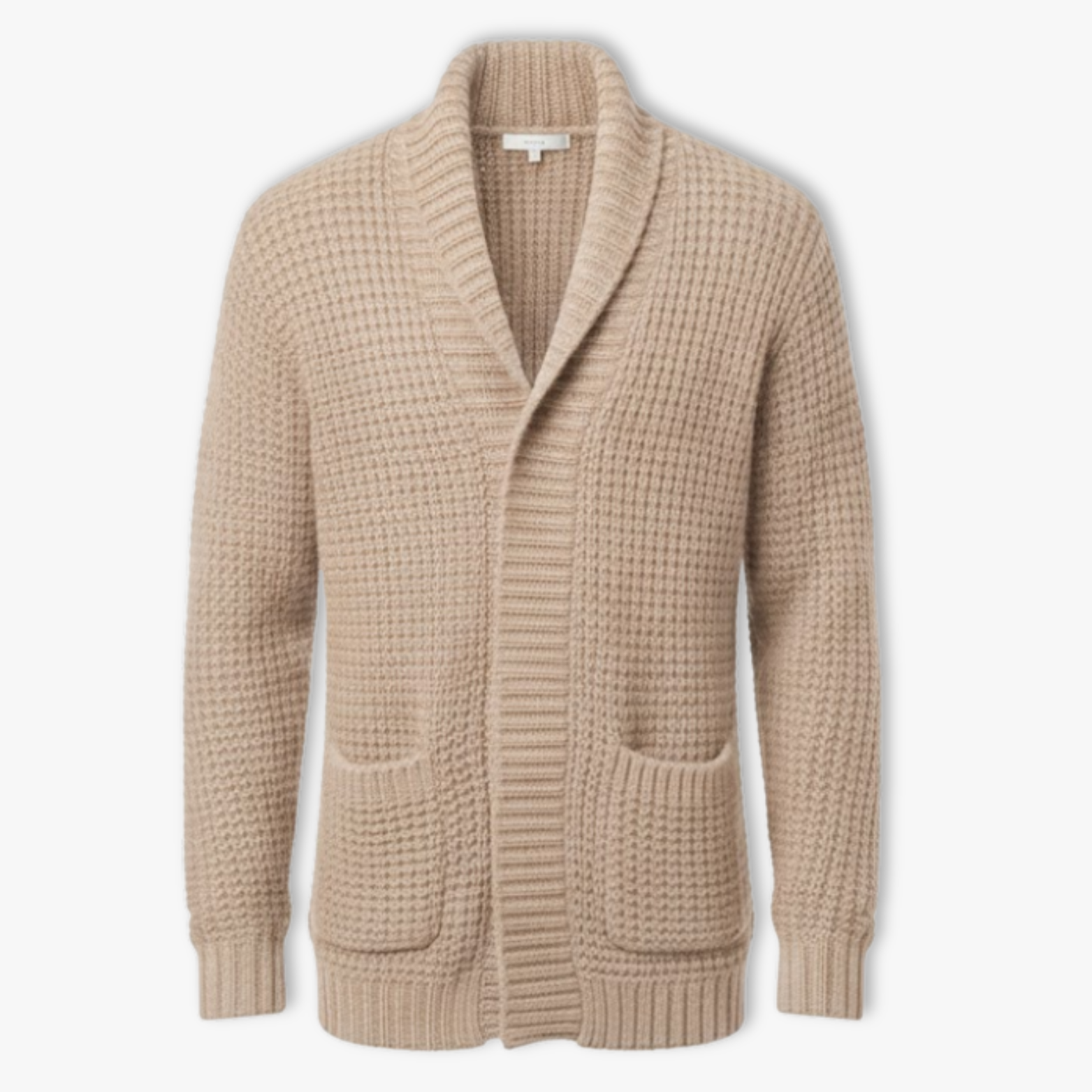 Gilet Homme Long à Maille Ouvert – Pull-Over Décontracté