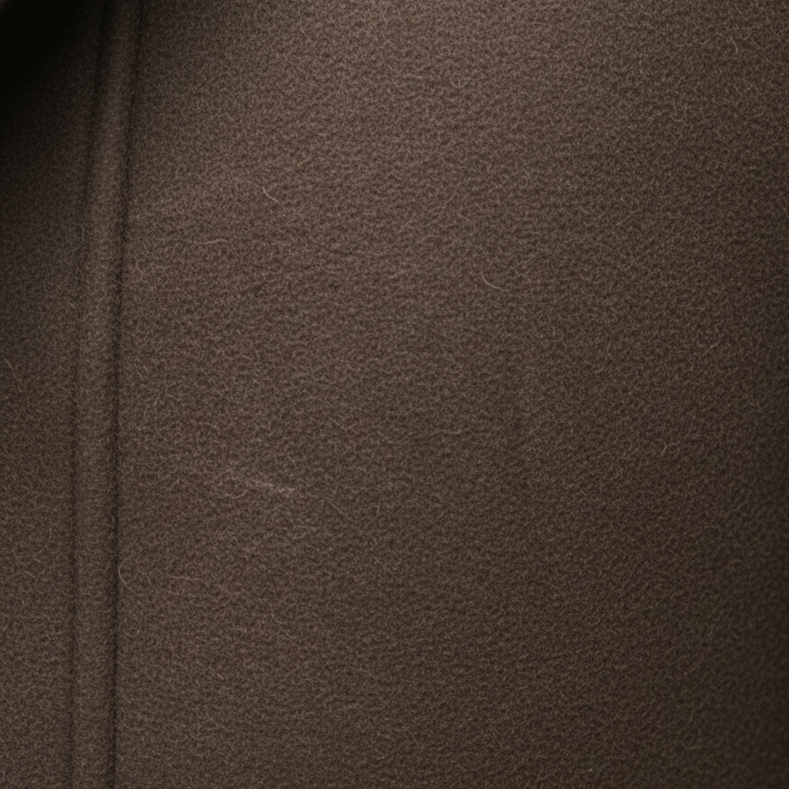 Manteau Long en Laine pour Homme Col Montant Simple Boutonnage avec Gilet