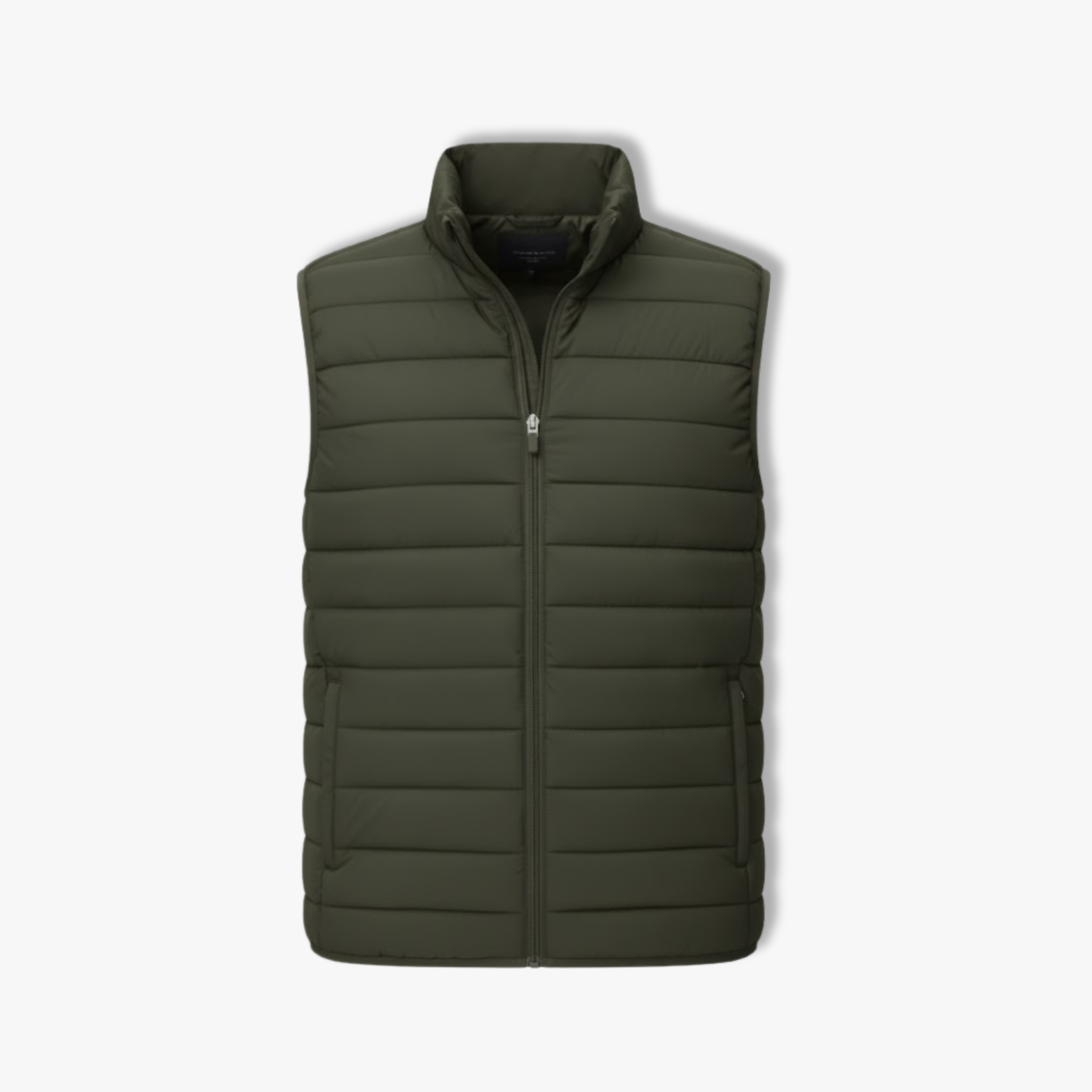 Gilet matelassé léger pour homme, coupe sans manches, coupe-vent, veste d’hiver