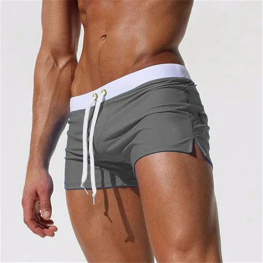 Bañador ajustado corto para hombre