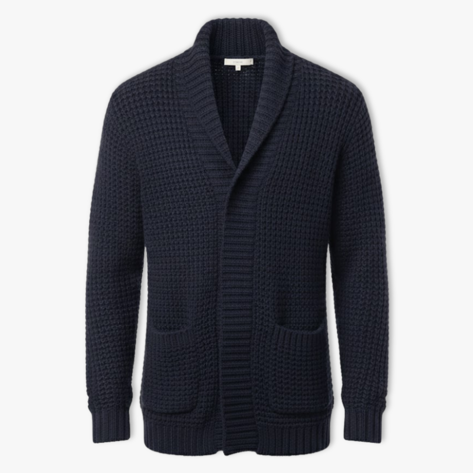 Gilet Homme Long à Maille Ouvert – Pull-Over Décontracté