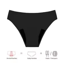 Culotte de période bikini sans couture