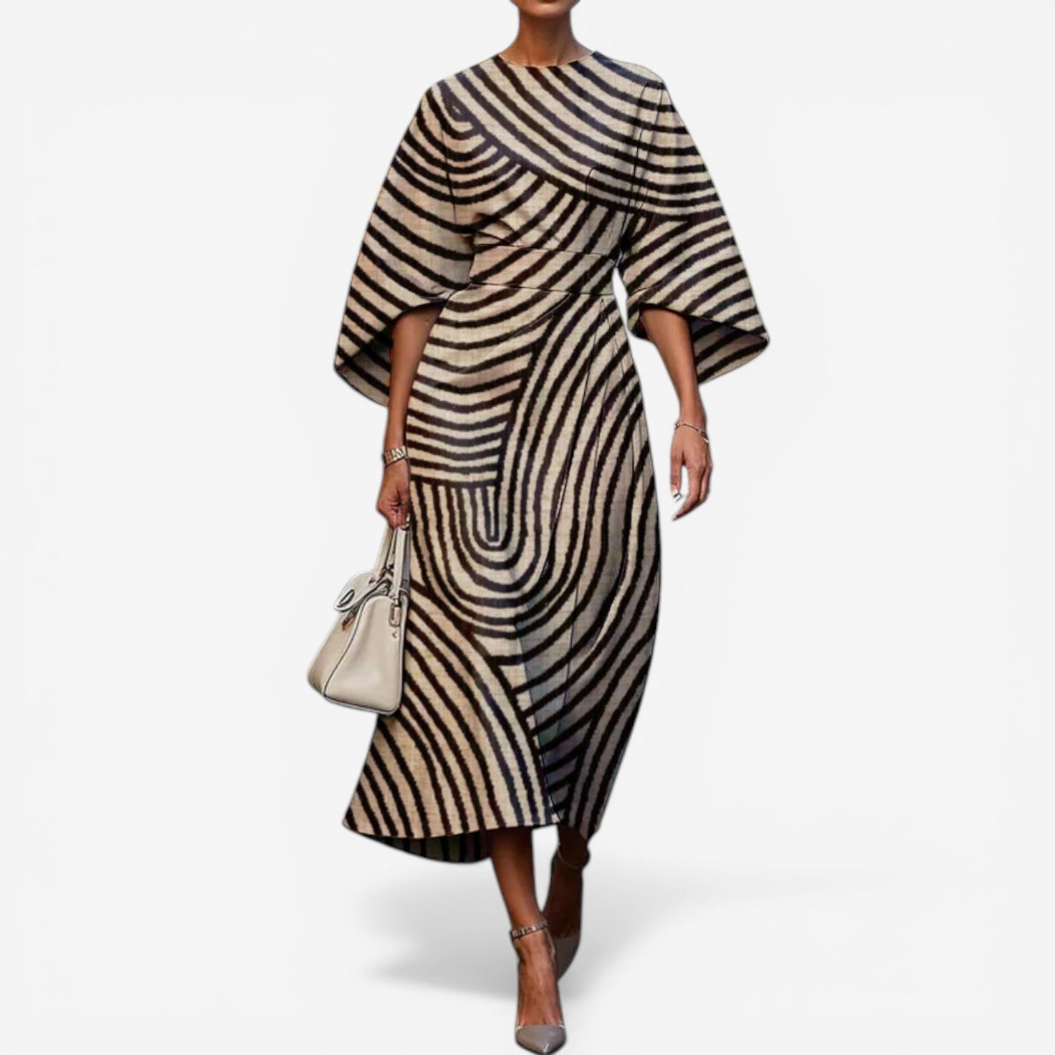 Bata kimono para mujer — patchwork multicolor — evento cultural