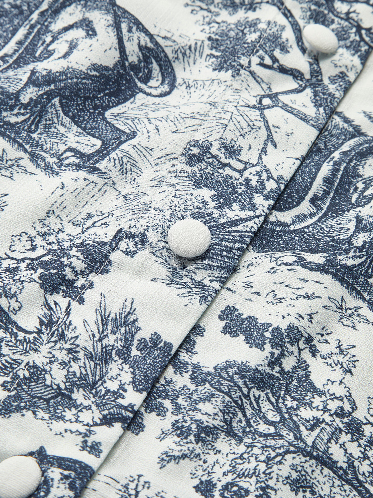 Ensemble 3 pièces imprimé pour femme avec chemise à manches longues et short