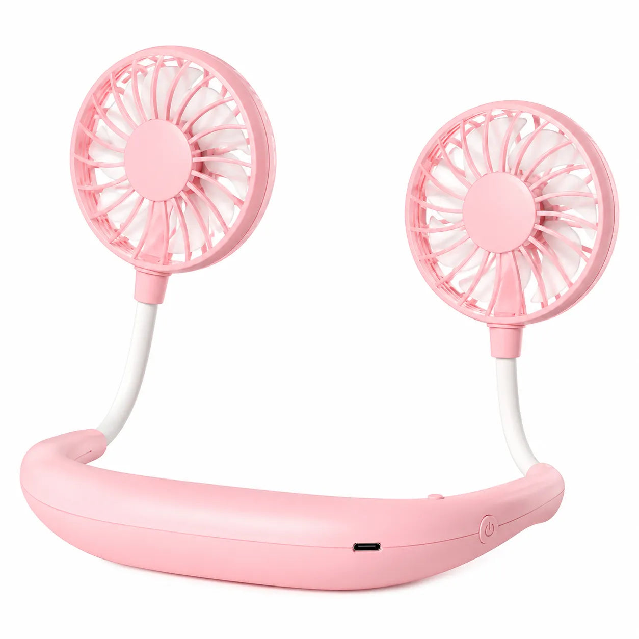Ventilator de gât portabil reîncărcabil USB cu 3 viteze
