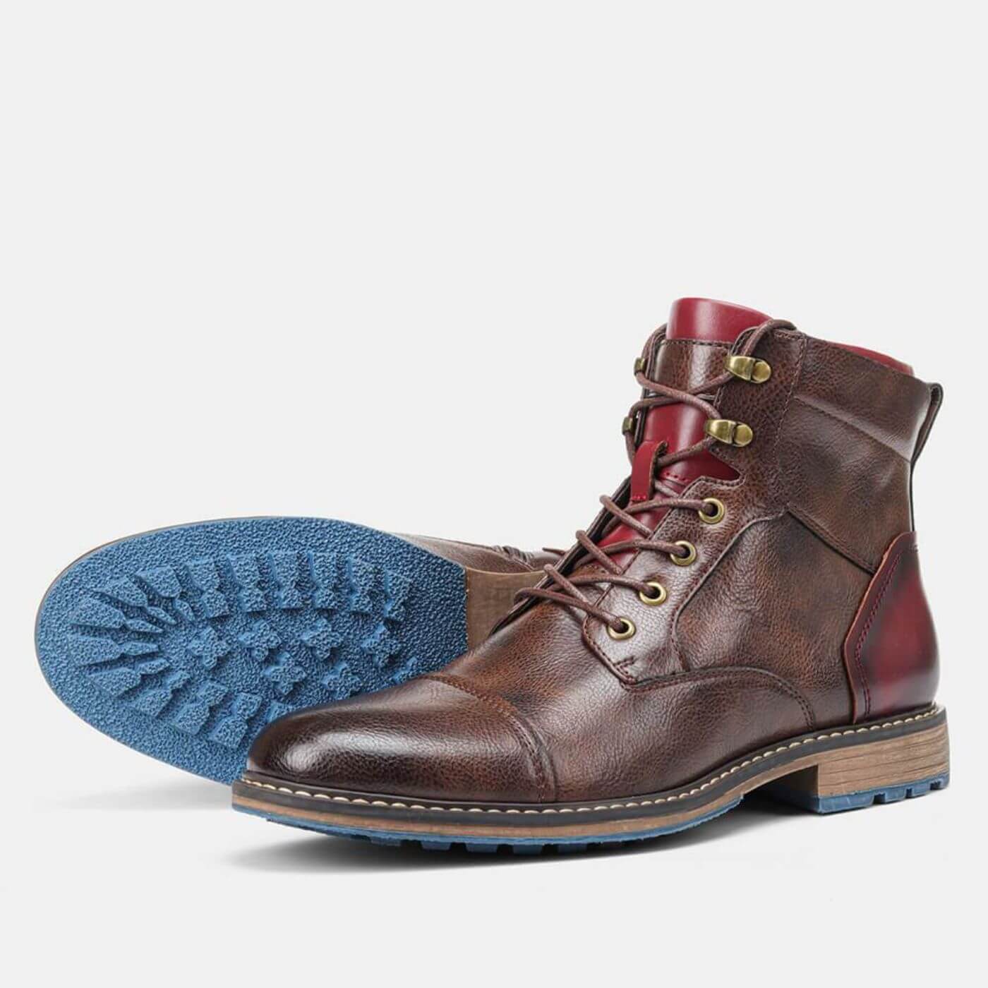 Men's Oxford Ankle Boots, Office, Evening, Durable Leather, Supportive Structure, Comfortable