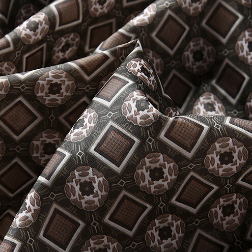Pánská bunda z eko-kůže s rozšířeným límcem a zapínáním na knoflíky