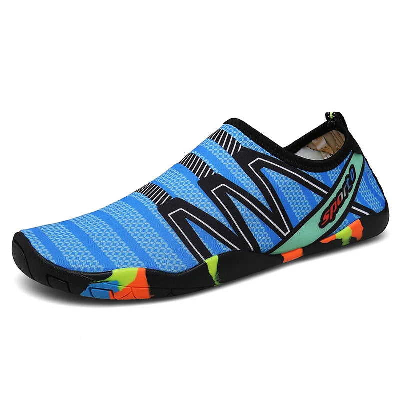 Chaussures d'eau unisexes | tissu séchage rapide | modèle piscine plage