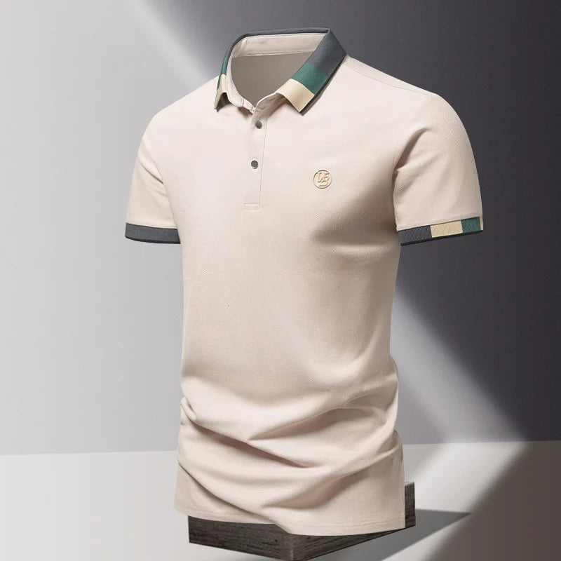 Men's Polo Shirt Short Sleeve Classic Collar Breathable