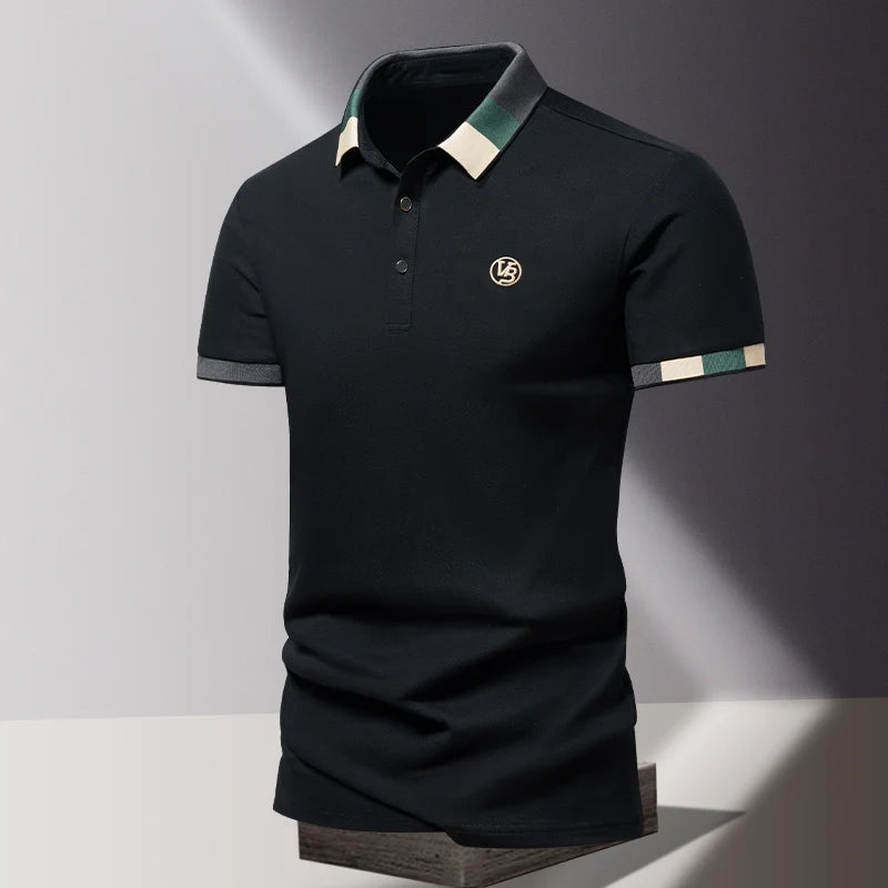 Men's Polo Shirt Short Sleeve Classic Collar Breathable