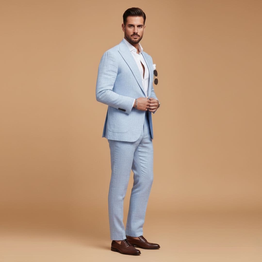 Men's two-piece suit | slim fit wedding