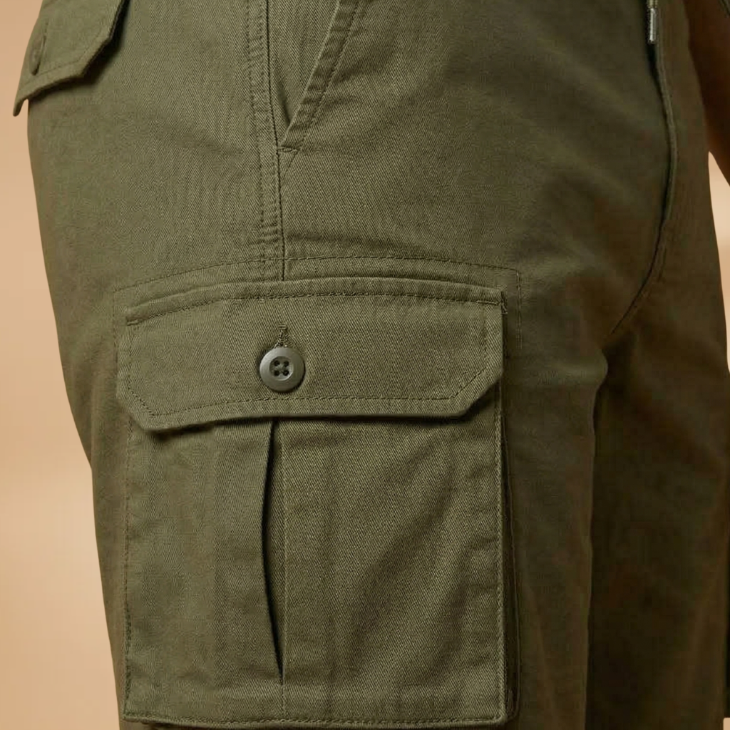 Short cargo for men | lightweight drawstring bermuda shorts for summer holidays