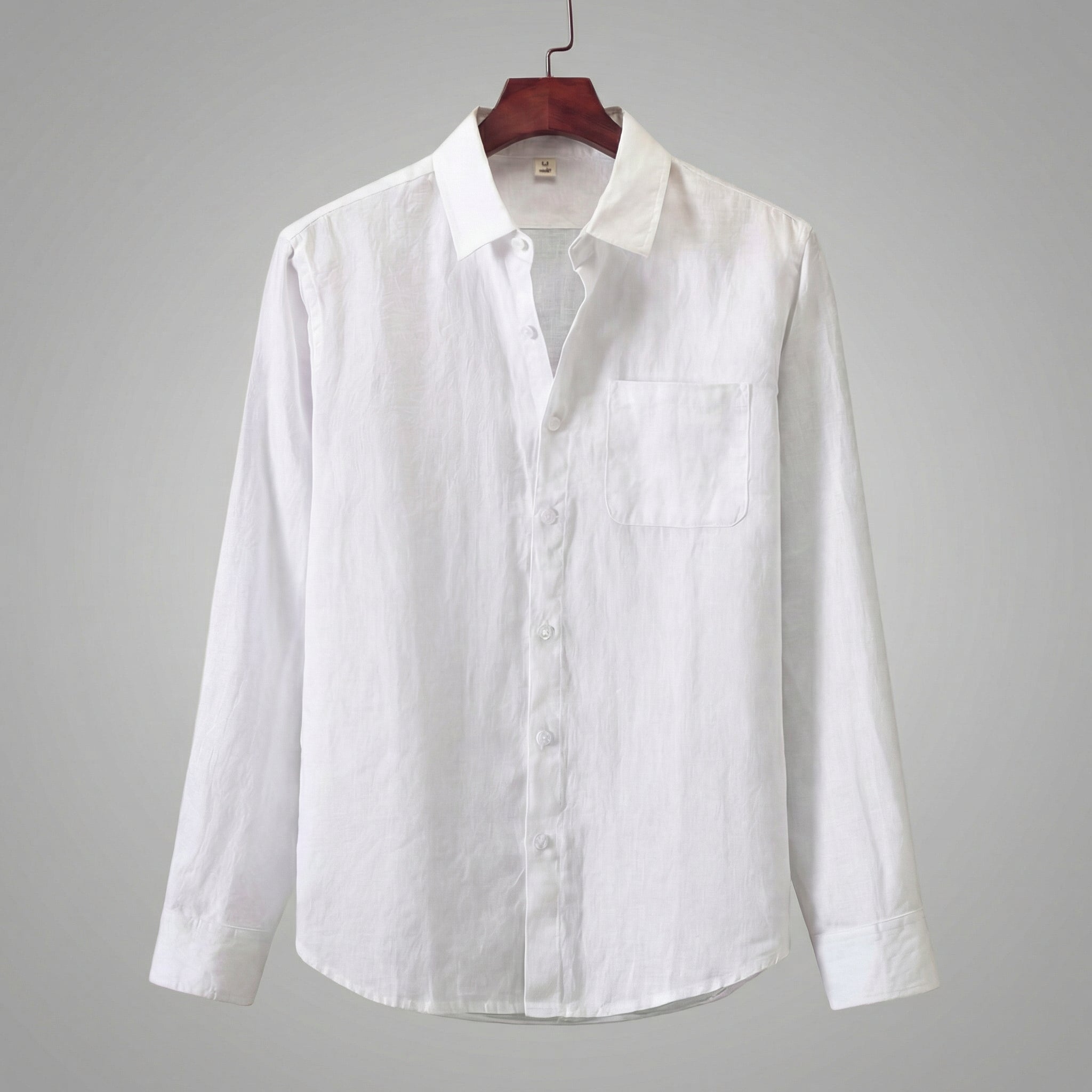 Men's linen shirt | long sleeve top
