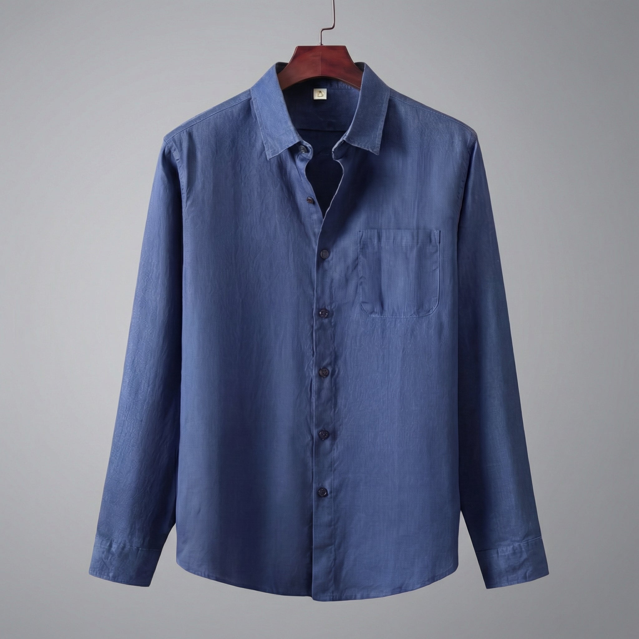 Men's linen shirt | long sleeve top