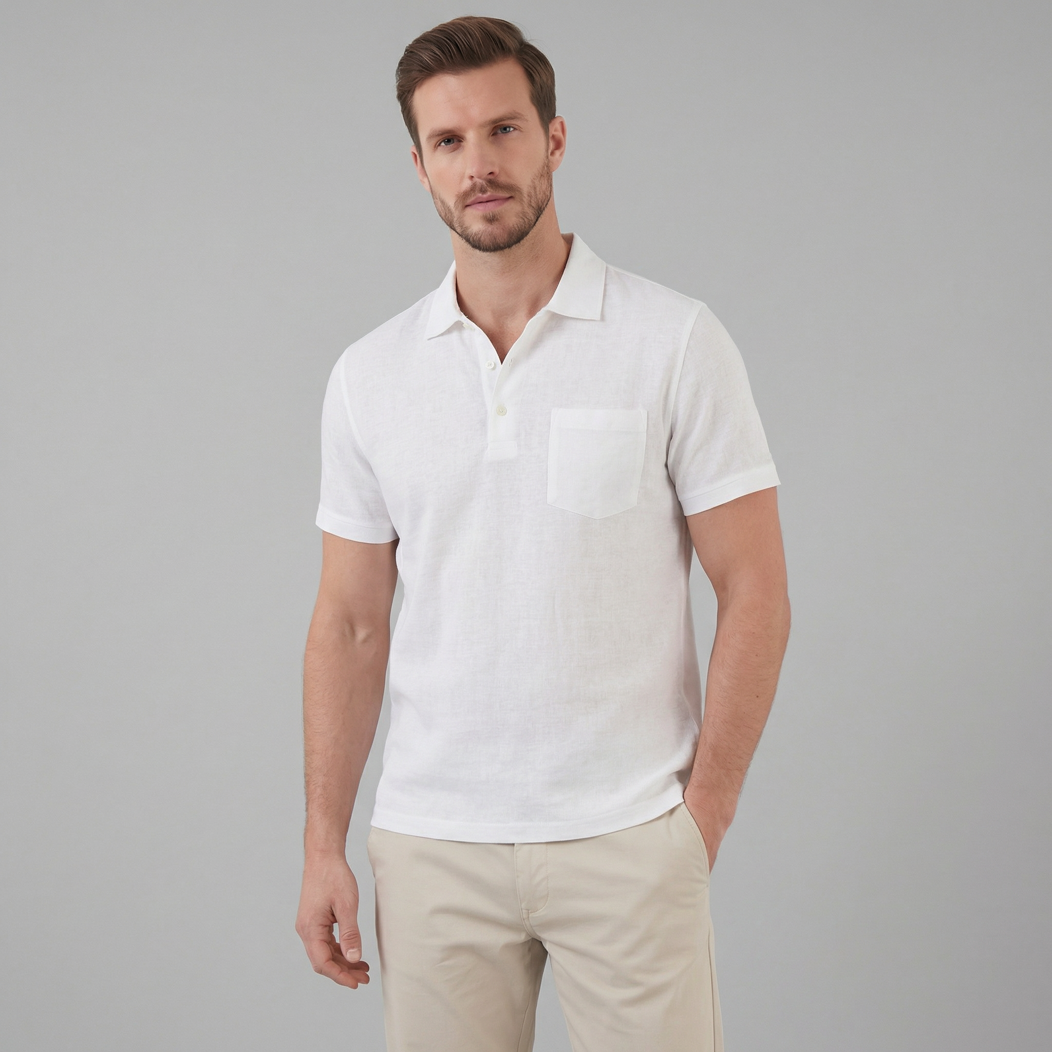 Men's summer polo | lightweight knit top