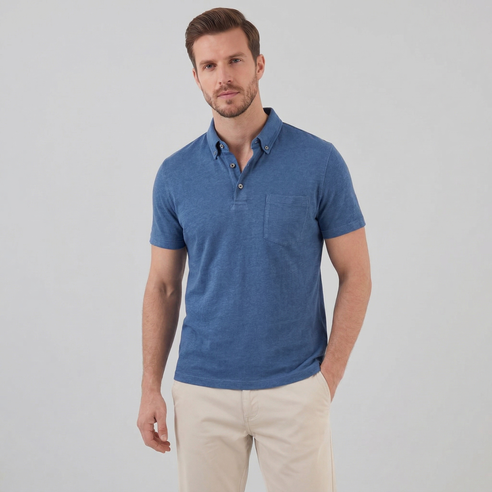 Men's summer polo | lightweight knit top