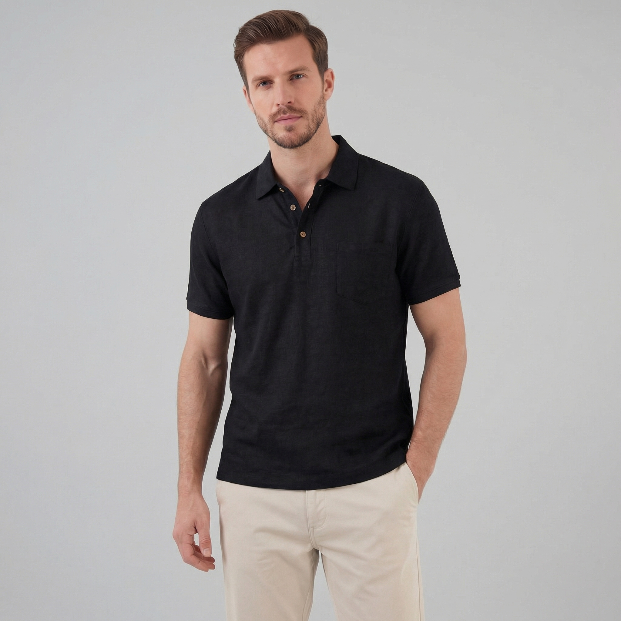 Men's summer polo | lightweight knit top