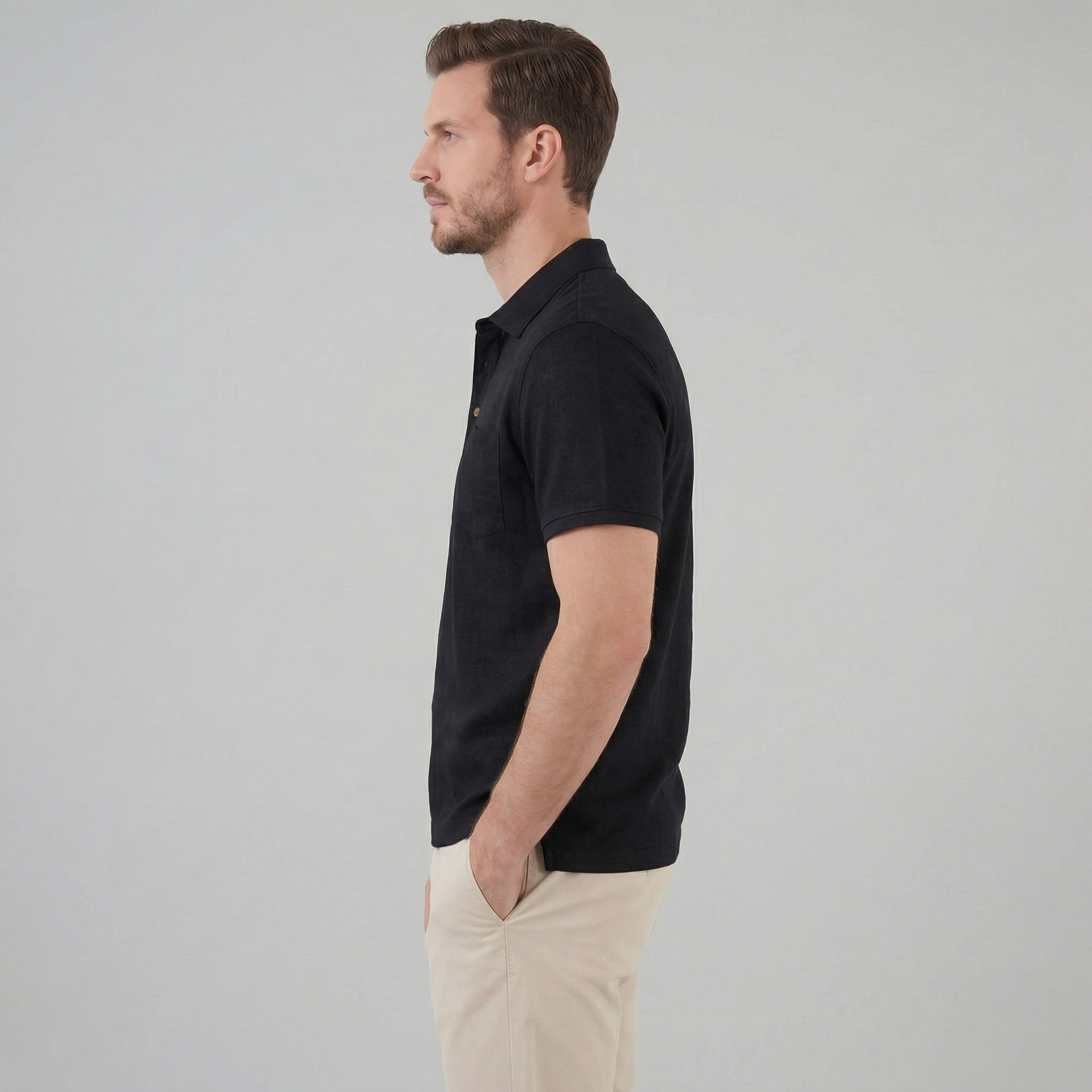 Men's summer polo | lightweight knit top