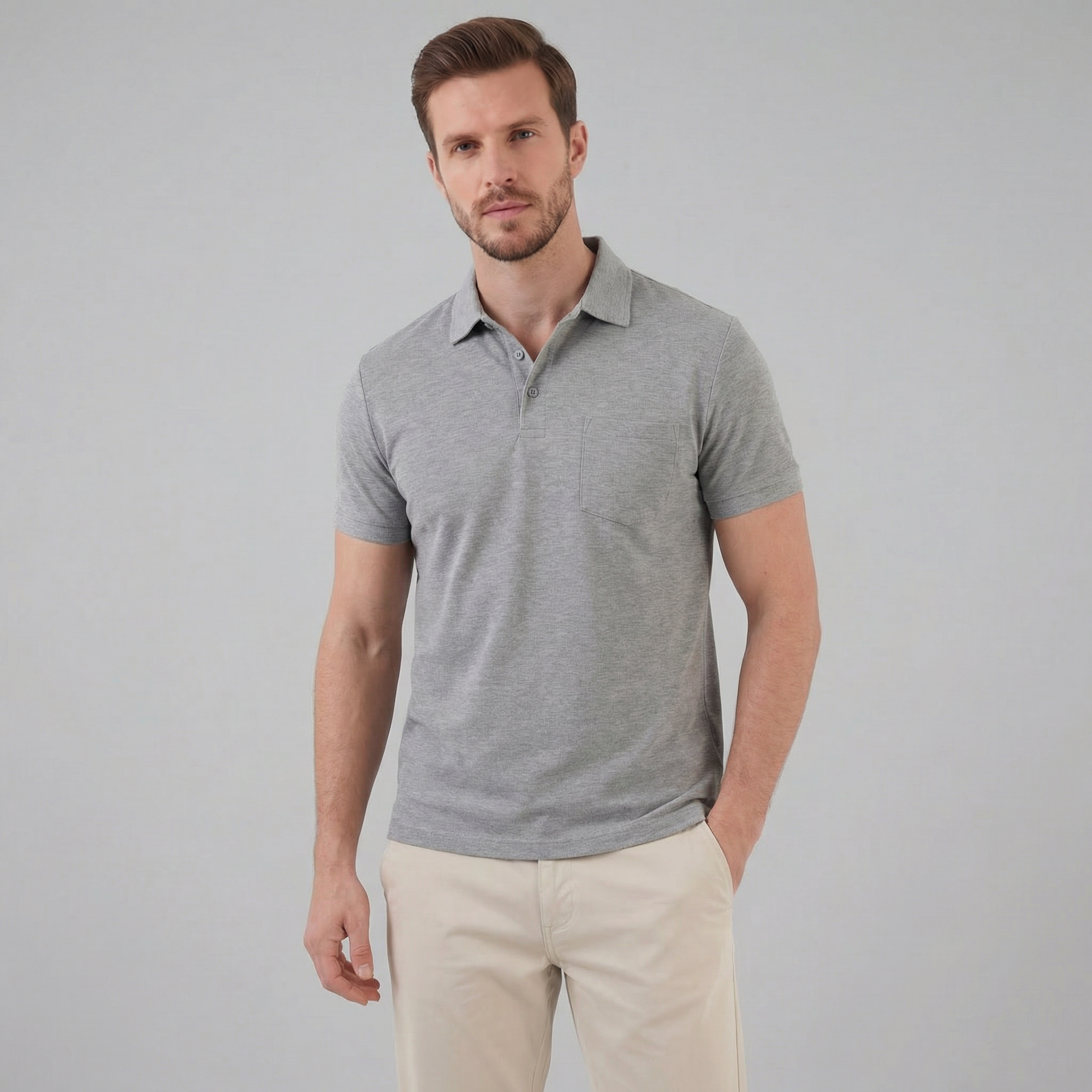 Men's summer polo | lightweight knit top