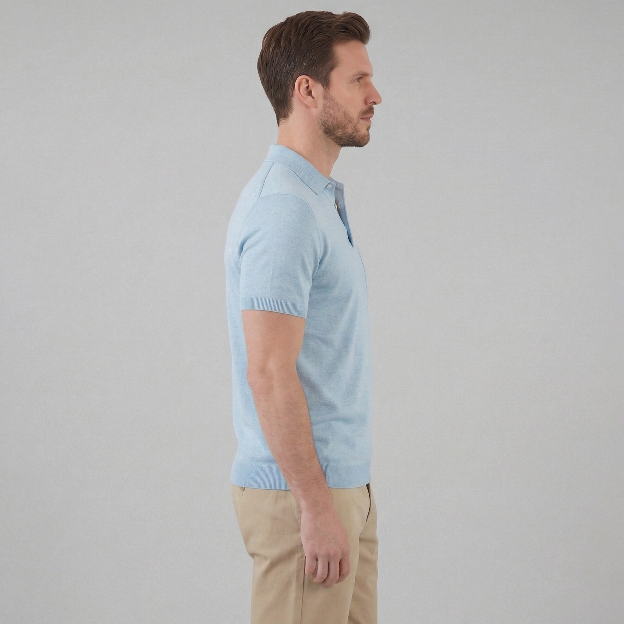 Men's summer polo | lightweight knit top