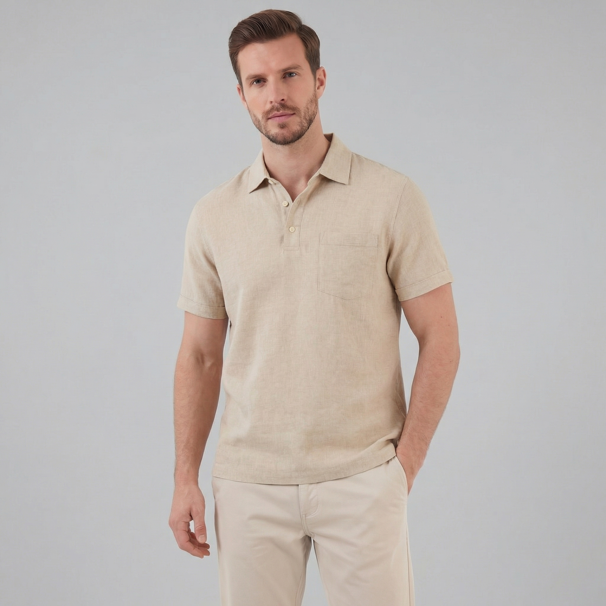 Men's summer polo | lightweight knit top