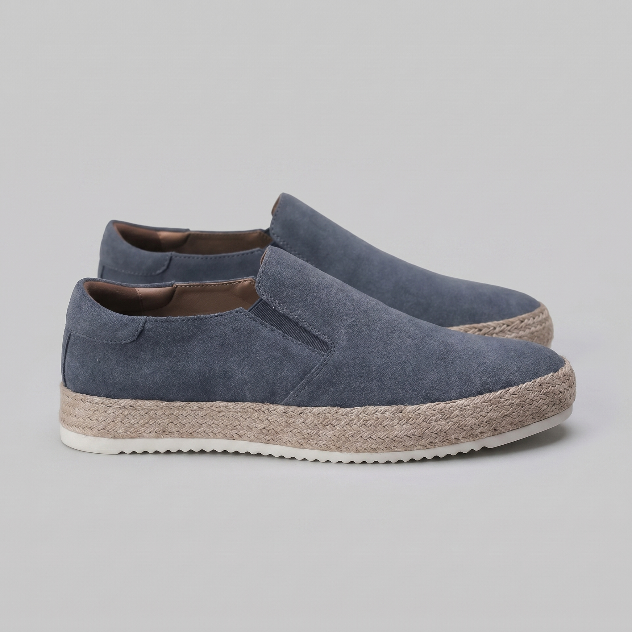 Pánské mokasíny z semiše | letní slip-on boty